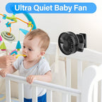Portable Magnetic USB Clip on Fan - Image 4