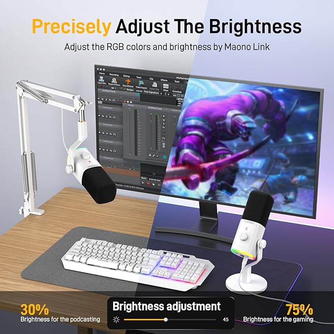 MAONO XLR/USB Gaming Microphone Kit: Dynamic PC Mic - Image 5