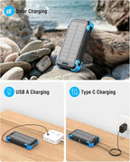 Solar Charger Power Bank, 42800mAh Wireless Portable Charger - Image 5