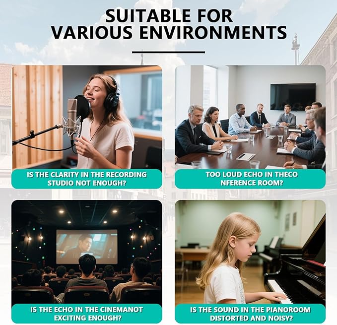 Sound Proof Foam Panels for Walls, Room decor, Acoustic wall panels, Insulation - Image 5