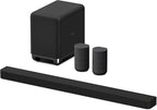 Sony BRAVIA Theater Bar 9 Sound Bar, SA-SW5 Wireless Subwoofer, and SA-RS5 by Sony