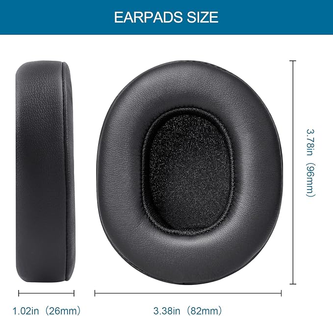 GEVO Ear Pads Replacement for Skullcandy Hesh 3 Hesh EVO Hesh ANC Headphone - Image 5