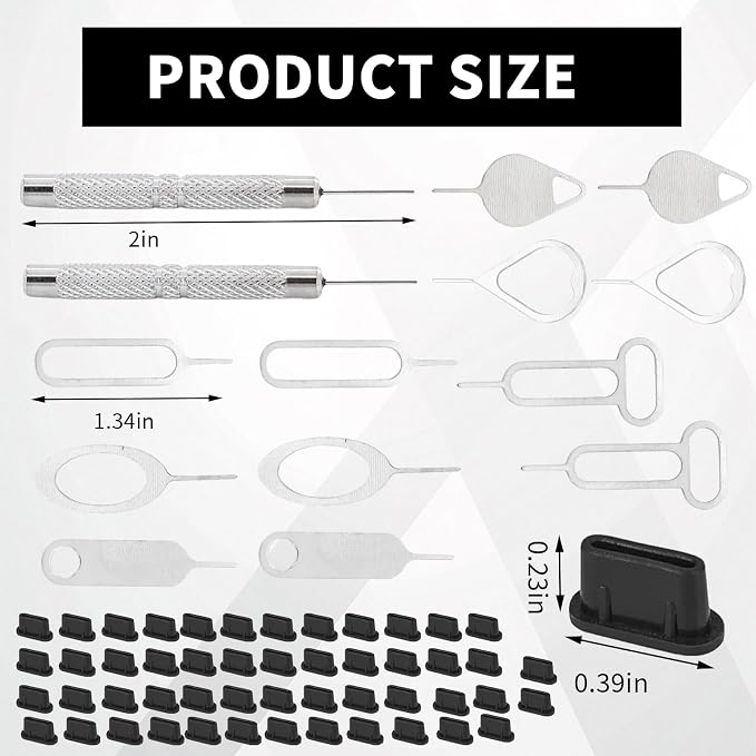 16 PCS Sim Card Removal Tool, Sim Ejector Tool, Comes - Image 2
