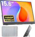 Portable Monitor 15.6 Inch FHD 1080P HDR IPS Travel Monitor by Upperizon