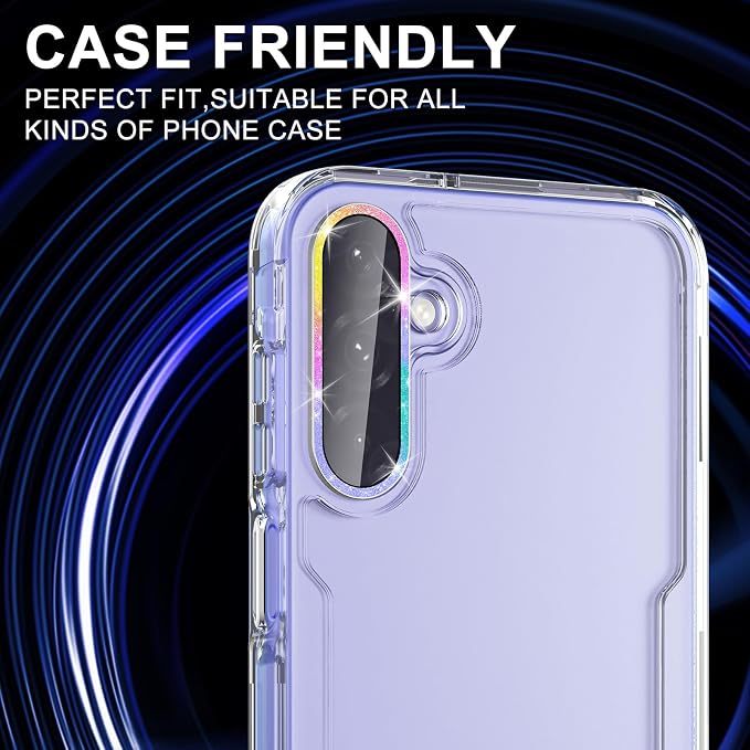 for Samsung Galaxy A26/A36/A56 Camera Lens Protector, Individual Metal Ring - Image 5