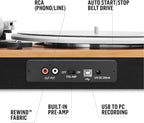 House of Marley Stir It Up Wireless Turntable: Vinyl Record Player - Image 3