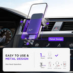 Wireless Car Charger, 【7 Colored RGB Backlit】 Mosurr 15W Auto Clamping Phone - Image 5