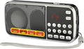 LETING FM Portable Radio with Flashlight, One-Key Search & Station Memory by LetingRadio
