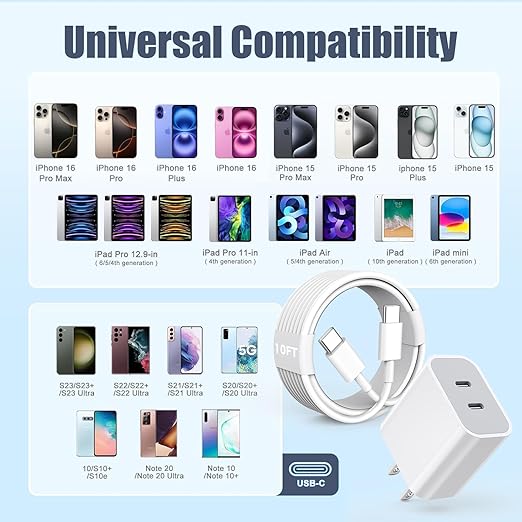 Charger for iPhone 16/15 Pro Max Charger Fast Charging, iPad Pro/Air - Image 6