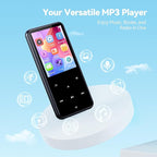 AGPTEK 64GB MP3 Player with Bluetooth, M3 2.4 inch Music Player with Speaker - Image 2