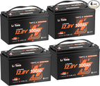 LiTime 12V 100Ah LiFePO4 Group 31 Battery, Compatible by LiTime