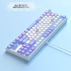 MageGee 75% Mechanical Gaming Keyboard, LED Blue Backlit, 87 Keys Compact TKL - Image 5
