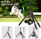68" Tripod for Camera & Shooting Tripods, 2 in1 Camera Tripods & Monopods - Image 7