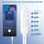 Jogteg Earbuds Headphones with Microphone Pack of 5, Noise Isolating Wired - Image 6