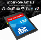 INDMEM SD Card 4GB, 8 Packs Class 4 4GB Flash Memory Card MLC Standard Secure - Image 7