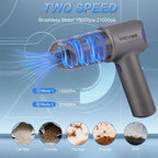 Car Vacuum Portable Cordless, 21000PA 4 in 1 Suck/Blow/Pump/Charger 120W - Image 3