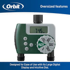 Orbit 58910 2-Outlet Programmable Digital Hose Watering Timer - Image 2