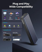 ORICO M.2 NVMe/SATA SSD Enclosure - Image 5