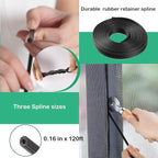 Window Screen Spline, 0.16" x 120ft Screen Retainer Spline - Image 2