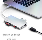 Satechi 8 in 1 USB C Hub Multiport Adapter V2, 4K HDMI, 115W USB C PD Charging - Image 3