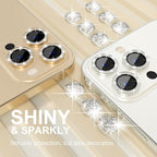 Choiche [3+1 for iPhone 13 Pro/iPhone 13 Pro Max Camera Lens Protector Bling - Image 7