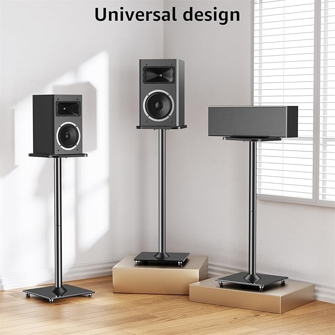 MOUNTUP Universal Speaker Stands Pair - Image 2