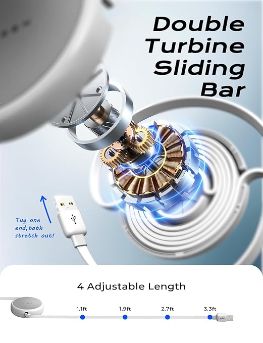 LISEN Multi Charging Cable, 3 in 1 Charging Cable, Retractable Car Charger - Image 8