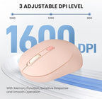TECKNET Bluetooth Wireless Mouse, Compact & Portable, Silent Click, Ergonomic - Image 3