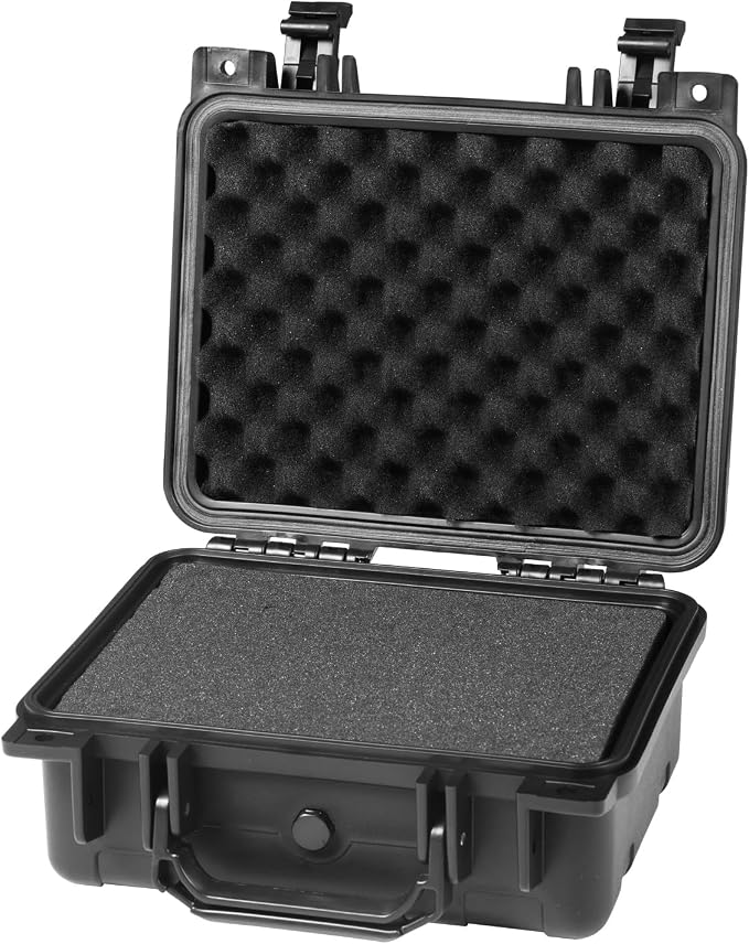 10x 9.4x 4.8 Inch Hard Case, Portable Weather Waterproof Protective Camera Case by JACKBOSS