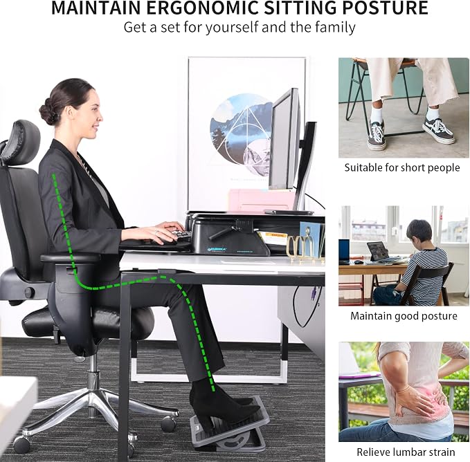 EUREKA ERGONOMIC Tilt Adjustable Footrest, Foot Rest - Image 6
