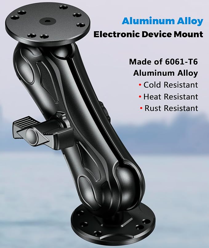 Aluminum Alloy Fish Finder Mount - Image 2