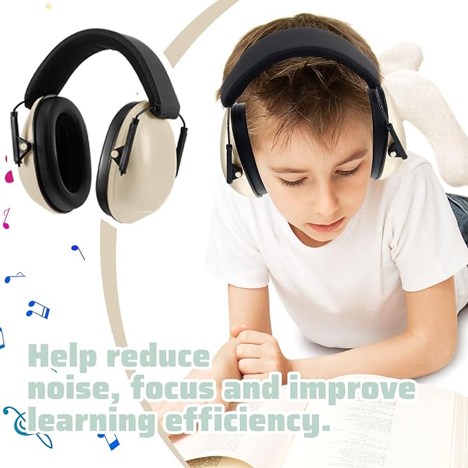 Amylove 12 Pcs Kids Ear Protection Noise Cancelling Headphones Ear Muffs Bulk - Image 3