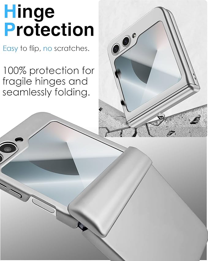 STORMTAL for Samsung Galaxy Z Flip 6 Case/Z Flip 7 FE Case, Hinge Protection - Image 3