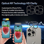 Screen Protector for iPhone 15 Pro, HD Clear, 9H Hardness, No Bubbles, Case - Image 7