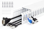 ZhiYo 2x2in Professional Server Rack Cable Management Raceway, 78in Cable - Image 5