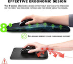 Mouse Pad Wrist Support, Ergonomic Mouse Pad - Image 5