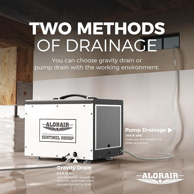 ALORAIR Crawl Space Dehumidifier, 120 PPD Crawlspace Dehumidifiers - Image 3