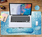 4-in-1 Large Gaming Mouse Pad, Keyboard Wrist Rest Pad & Wrist Support Mousepad - Image 6