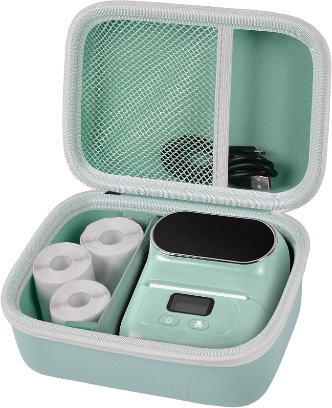 Case Compatible with Phomemo M110 Label Maker by BOOBOWL