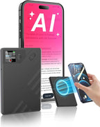 Ai Voice Recorder, Note Voice to Text Recorder W/Magnetic Case, App Control by Unknown