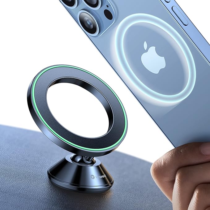 VICSEED Magnetic Phone Holder for Car Dashboard, 360 Rotatable Car Phone Holder by VICSEED