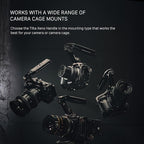 Tilta Xeno Top Handle for Filmmakers & Cameras-Titanium Gray | Aluminum Alloy - Image 3