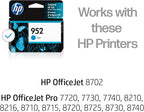 HP 952 Cyan Ink Cartridge | Works - Image 2