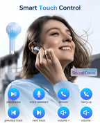 KTGEE Wireless Earbuds Bluetooth 5.3 Headphones, 40Hrs Playback Stereo Ear Buds - Image 4