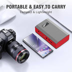 Solar Power Bank with AC Outlet 110V 65W, 100W USB C Power Bank Fast Charging - Image 3