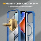 Miracase Magnetic for iPhone 14 Case 6.1", Full-Body Protective Bumper 14 Phone - Image 5