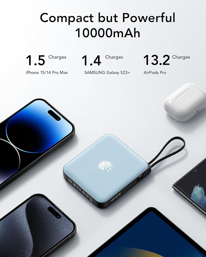 VRURC 10000mAh Portable Charger - Image 7
