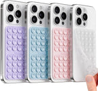 Klearlook 4Pack Silicone Suction Cup Phone Case Mount Double Sided, Sticky by KlearlookMaximizedClarity