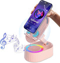 Wireless Induction Audio Bluetooth Speaker 5in1 Phone Holder Emergency by AKLLCCR