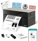 ORGBRO Bluetooth Thermal Shipping Label Printer, Z1-Plus Wireless 4X6 Shipping by ORGBRO